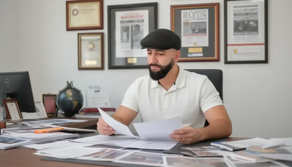 Mohammed Widdi reviewing course materials and media features related to Soul Detox